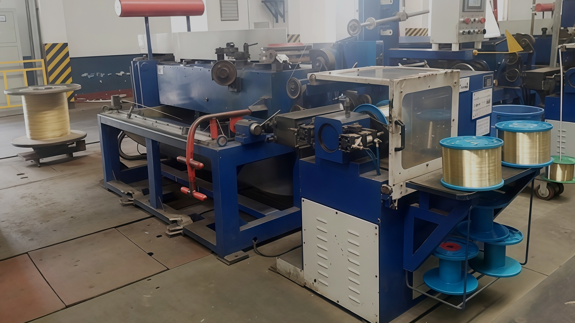 ماشین کشش سیم از چه نوع سیستم خنک کننده ای برای عملیات با سرعت بالا استفاده می کند؟